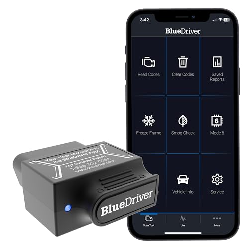 BlueDriver Bluetooth Pro OBD2 Car Scanner