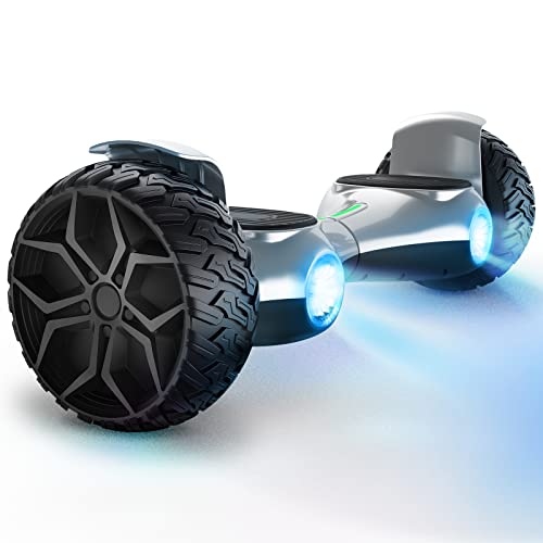 SISIGAD 8.5" Off Road Hoverboard with LED Lights