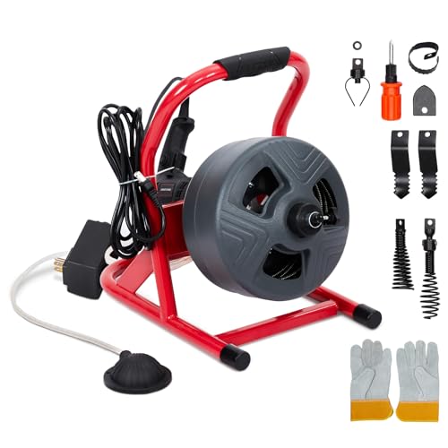 PioneerWorks DA04 Electric Drain Auger Machine
