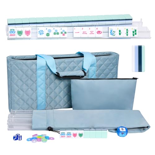 Jongyance American Mahjong Set with Blue Bag