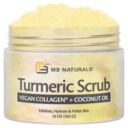 M3 Naturals Turmeric Body Scrub with Collagen
