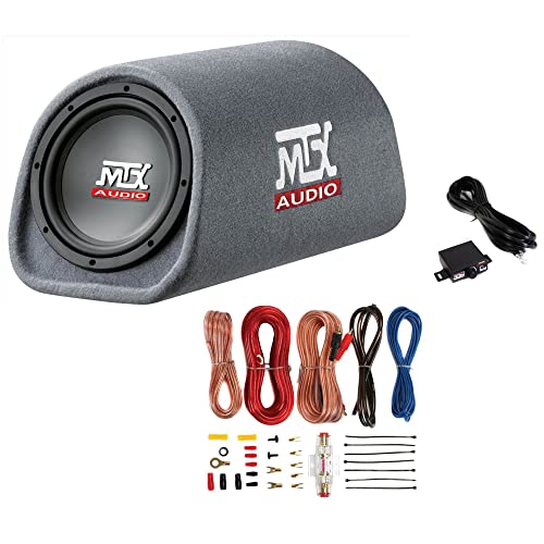 MTX Audio RT8PT 8" Subwoofer & Soundstorm Wiring Kit