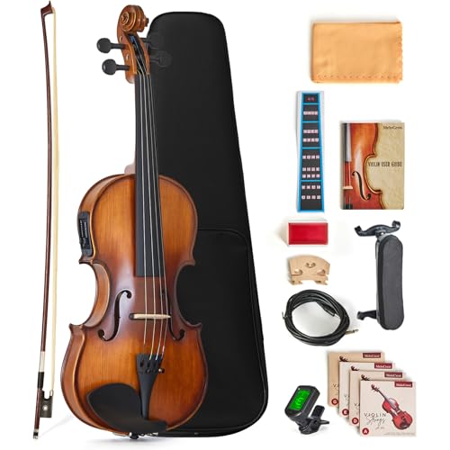MeloCrest Silent Electric Violin Starter Kit