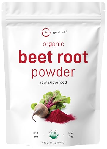 Micro Ingredients Organic Beet Root Powder, 4 Pounds