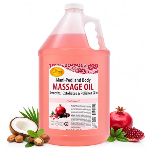 SPA REDI Pomegranate Massage Oil 128 Oz
