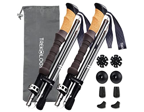 Trekology Trek-Z Cork Grip Trekking Poles