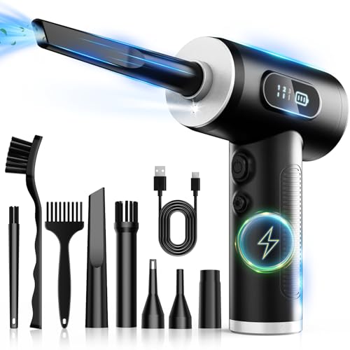 Fresmol Electric Air Duster with LED Light