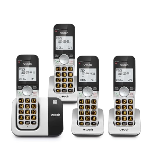 VTech VG231-4 Cordless Phone with 4 Handsets