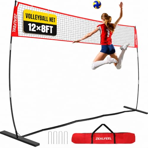 ZEALFEEL Adjustable Volleyball Training Net
