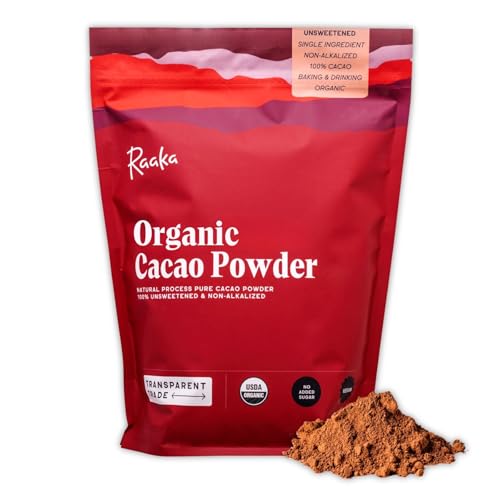 Raaka Organic Unsweetened Cacao Powder