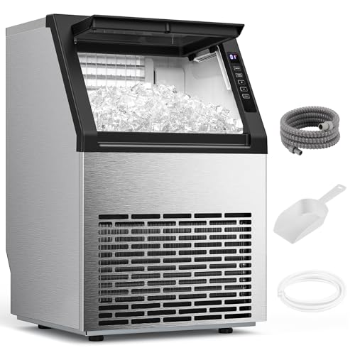COWSAR Commercial Ice Maker Machine 80Lbs/24H