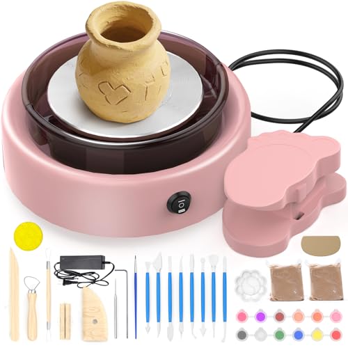 Skirfy Mini Pottery Wheel with Foot Pedal