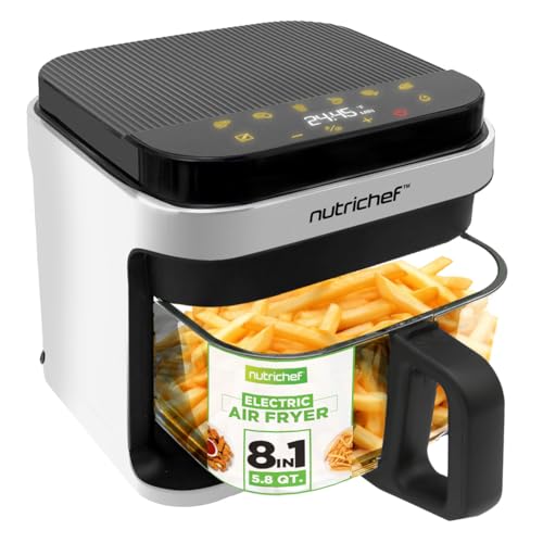 NutriChef 5.8 Quart Air Fryer