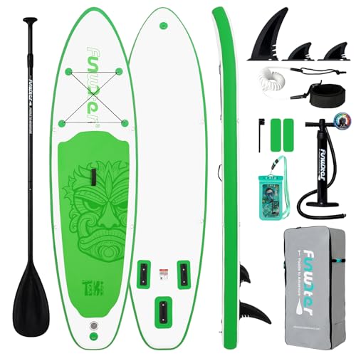 FunWater Inflatable Stand Up Paddle Board 10'6"x33"x6"