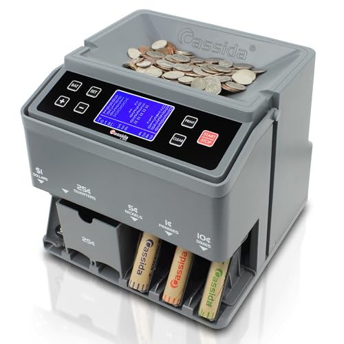 Cassida C300 Professional Coin Counter and Sorter