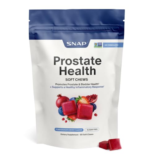 Snap Supplements Prostate Health Soft Chews
