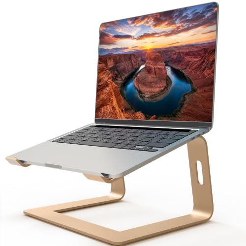 Orionstar Ergonomic Laptop Stand Gold
