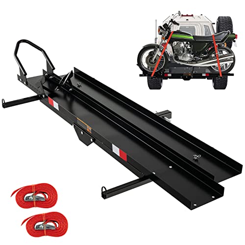 Goplus Motorcycle Hitch Carrier 600LBS
