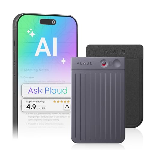 AI Voice Recorder, 64GB, App Control