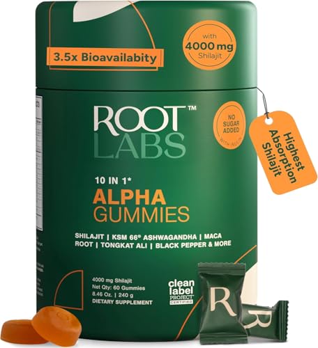 ROOT LABS Alpha Shilajit Gummies