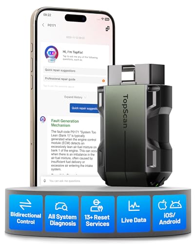 TOPDON TopScan Pro OBD2 Bluetooth Scanner