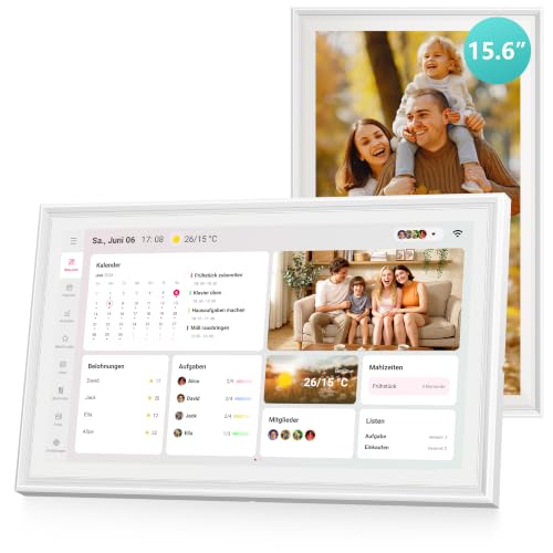 Airzeen Digital Calendar 15.6 Inch Touch Screen