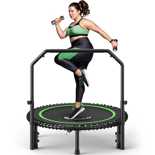 BCAN 450 LBS Foldable Mini Trampoline
