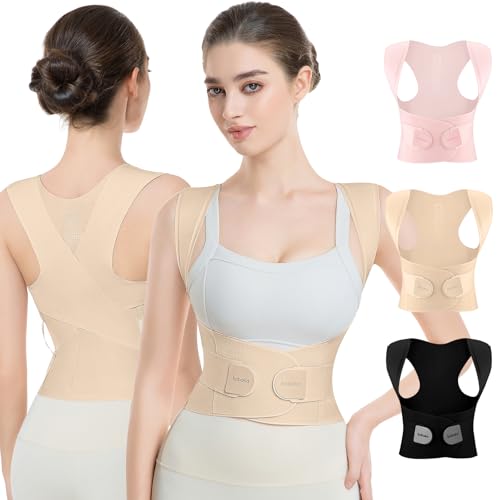 Babaka Women's Posture Corrector, Small, Beige