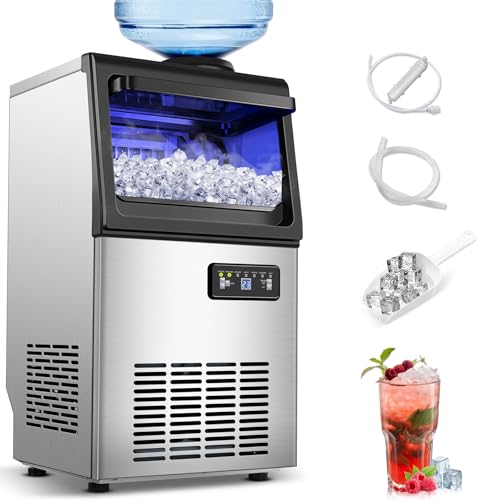 Zomagas Commercial Ice Maker 110LBS/24H