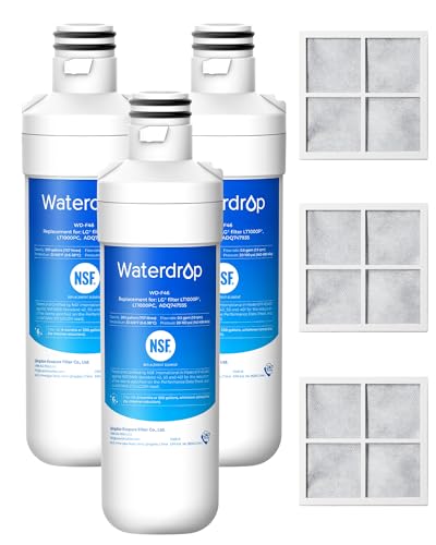 Waterdrop ADQ747935 Refrigerator Water Filter Replacement