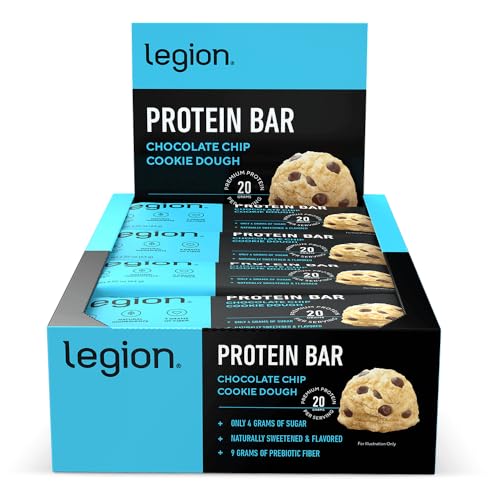 Legion Chocolate Chip Cookie Dough Protein Bar