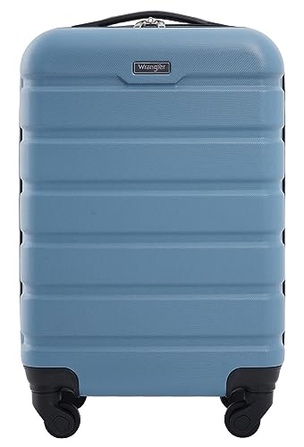 Wrangler Blue Heaven Carry-On Spinner Luggage