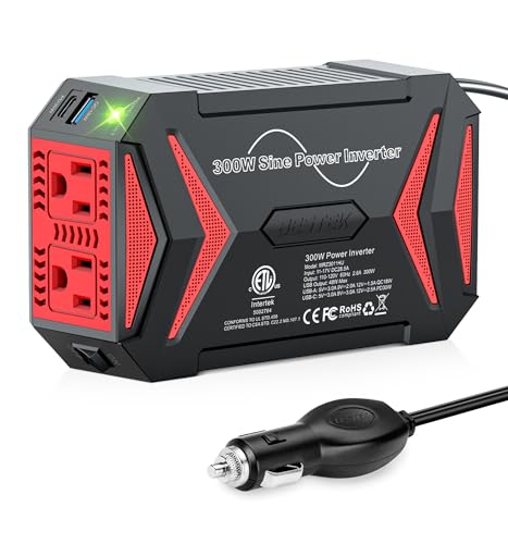 BESTEK 300W Pure Sine Wave Inverter
