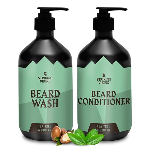 Striking Viking Tea Tree & Biotin Beard Care