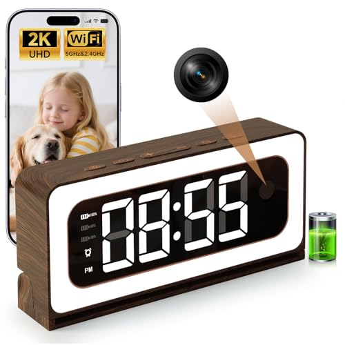 Heemketz Clock Camera WiFi Nanny Cam