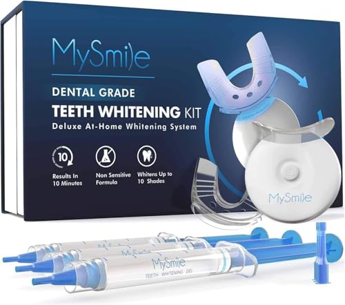 MySmile Teeth Whitening Kit with LED Light