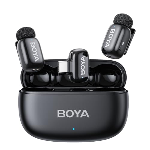 BOYA Mini Wireless Lavalier Microphone for USB-C Devices