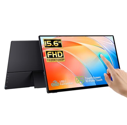 Caperave 15.6" Touchscreen Portable Monitor