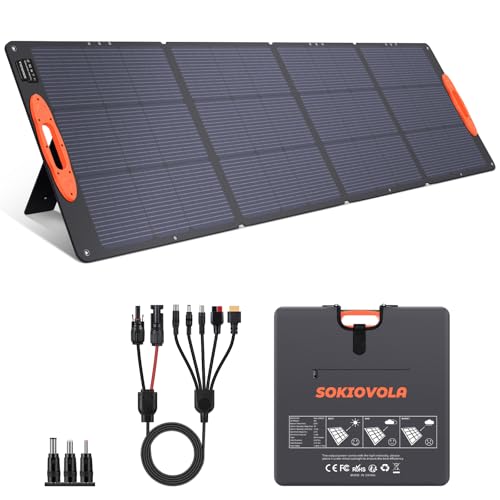 SOKIOVOLA N-Type 220W Portable Solar Panel