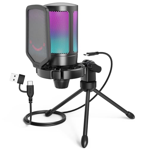 FIFINE AmpliGame Gaming USB Microphone
