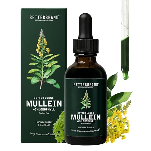 BetterLungs Mullein Leaf Extract Drops