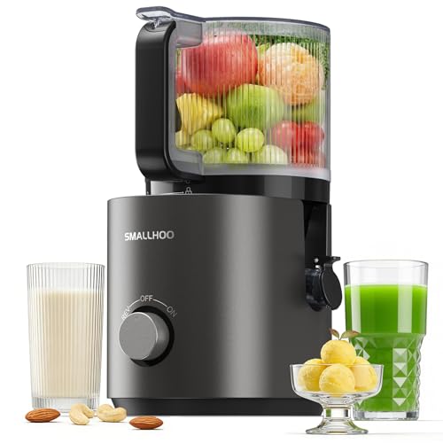 SMALLHOO 3-in-1 Cold Press Juicer Machine