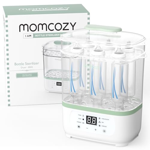 Momcozy 8-in-1 Baby Bottle Sterilizer and Dryer