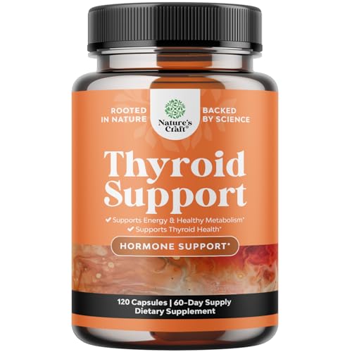 Herbal Thyroid Support Complex Supplement