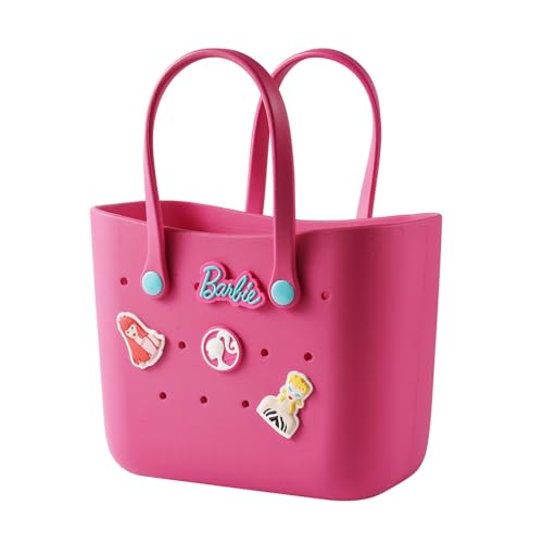 MINISO Barbie Rose Tote Bag