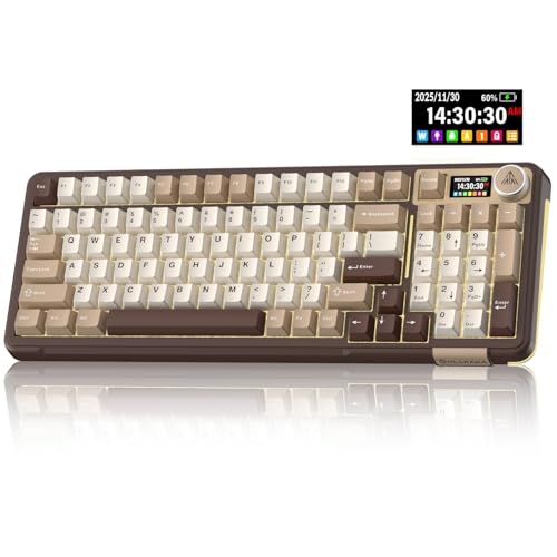 SOLAKAKA A99 Pro Mechanical Keyboard with LCD Screen
