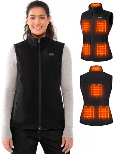 Muvenes Women's Heated Vest with Battery