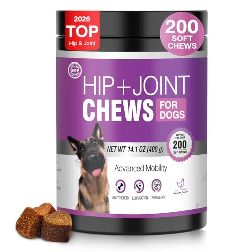 Glucosamine Dog Joint Chews with MSM and Chondroitin