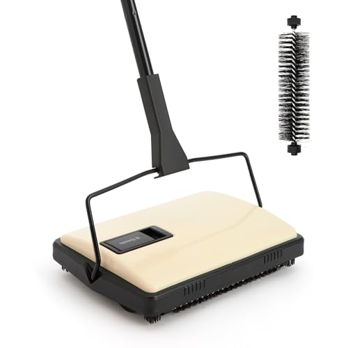 Yocada Manual Carpet Sweeper Cleaner