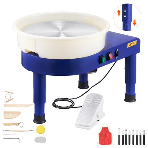 VEVOR Adjustable Pottery Wheel for Adults